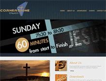 Tablet Screenshot of cornerstonekzn.co.za